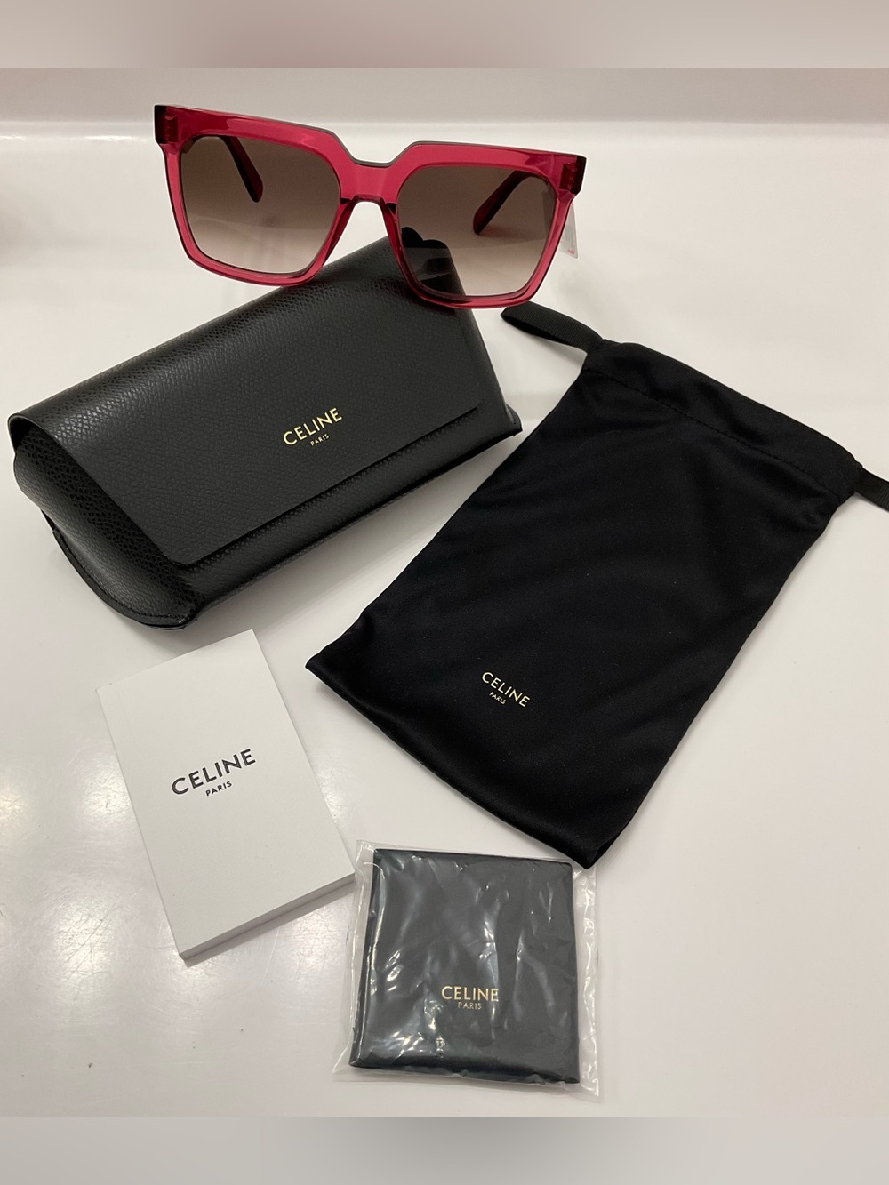 NWT CELINE BOLD 3 DOTS Sunglasses